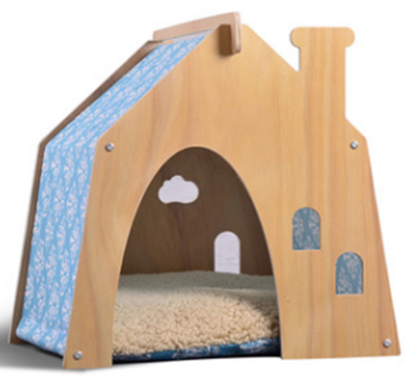 Wooden Cat House Lounger - JHMFH92 - Image 2