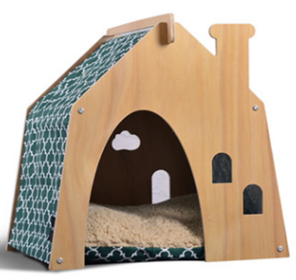 Wooden Cat House Lounger - JHMFH92 - Image 3