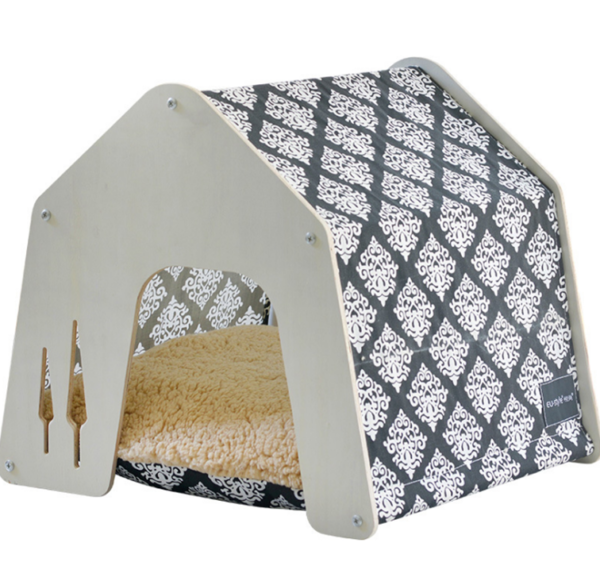 Wooden Cat House Lounger - JHMFH95 - Image 4