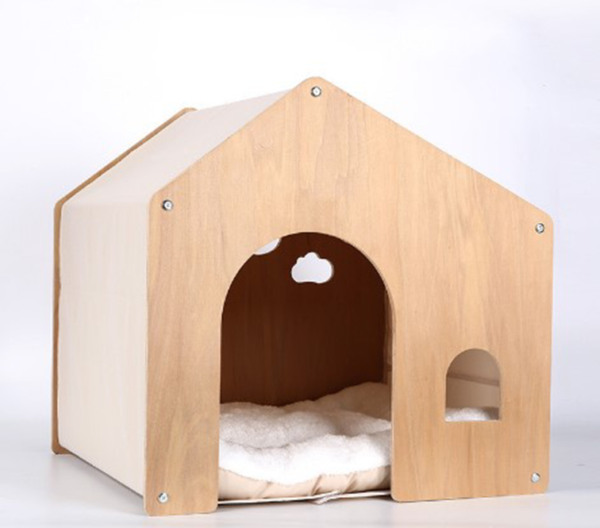 Wooden Cat House Lounger - JHMFH96 - Image 3