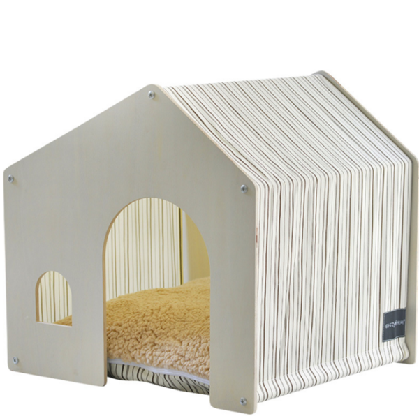 Wooden Cat House Lounger - JHMFH96 - Image 4