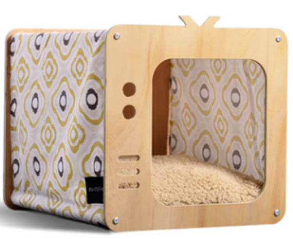 Wooden Cat House Lounger - JHMFH97 - Image 2