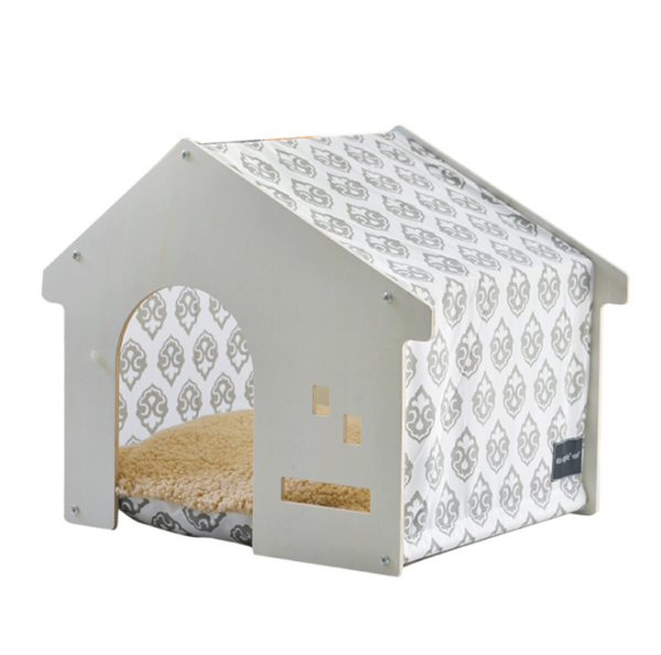 Wooden Cat House Lounger - JHMFH98 - Image 4