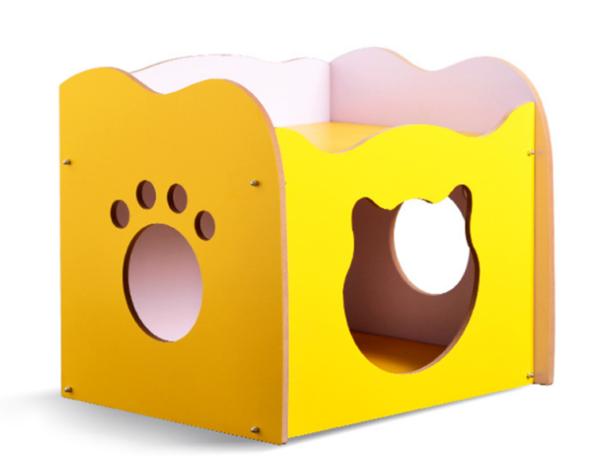 Wooden Cat House Lounger - JHMFM27 - Image 2