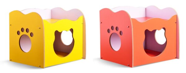 Wooden Cat House Lounger - JHMFM27