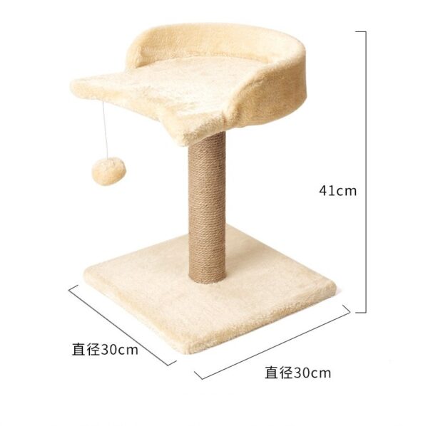 Cat Scratching Post with Top Perch  - JHMPJMC02 - Image 8