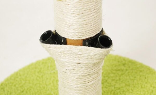 Cat Scratching Post with Top Perch and Feather Toy - JHMPJMH11 - Image 3