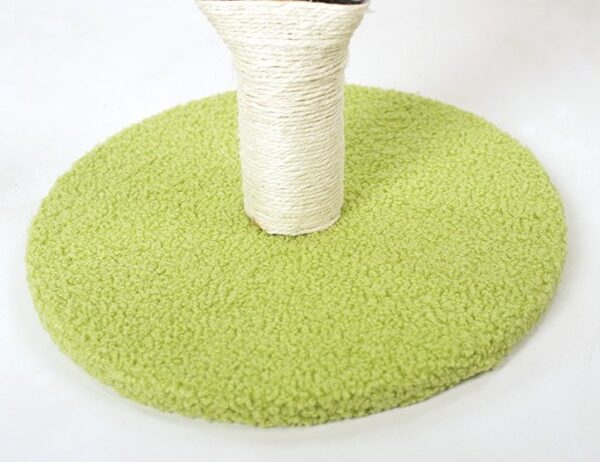 Cat Scratching Post with Top Perch and Feather Toy - JHMPJMH11 - Image 6