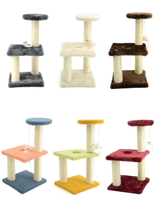 Cat Scratching Post with Top Perch  - JHMPJMX01 - Image 3