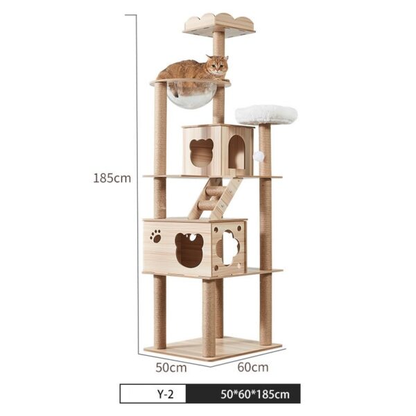 Multi- Level Cat Condo Cat Tree Towel with Platform - JHMPJY02