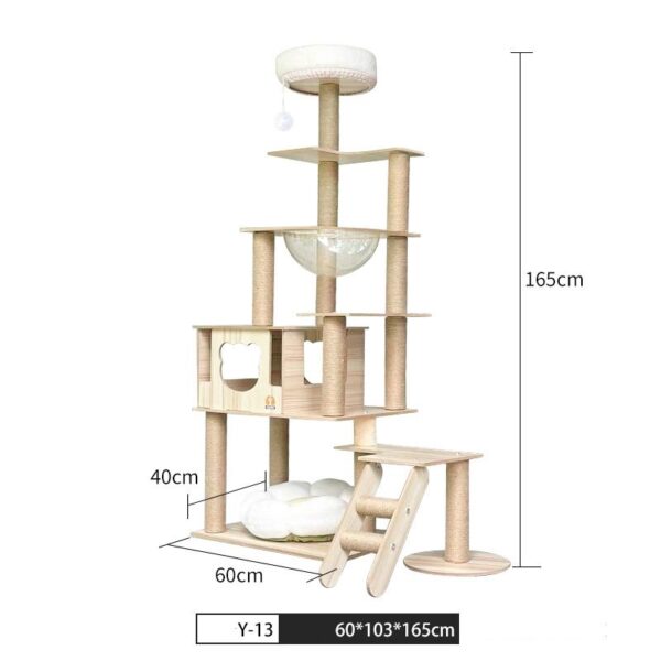 Multi- Level Cat Condo Cat Tree Towel with Platform - JHMPJY13