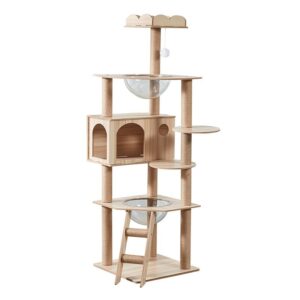 Multi- Level Cat Condo Cat Tree Towel with Platform - JHMPJY14
