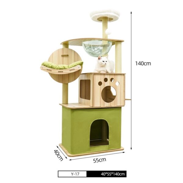 Multi- Level Cat Condo Cat Tree Towel with Platform - JHMPJY17