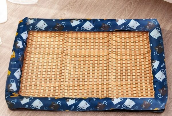 Dog Cat Bed with Rattan Mat- JHGW053 - Image 16