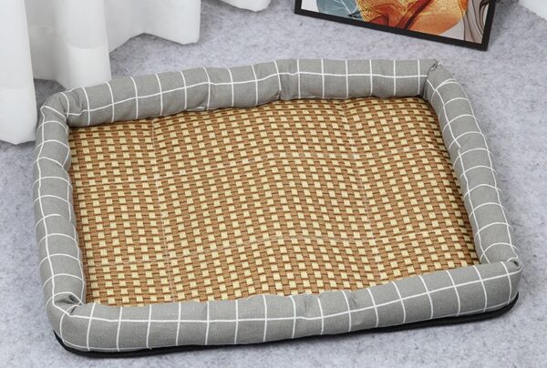 Dog Cat Bed with Rattan Mat- JHGW053 - Image 15