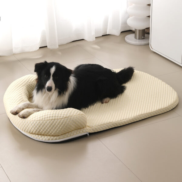 Orthopedic Dog Bed with Pillow- JHGW051 - Image 7